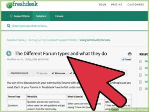 Forum start how wikihow steps